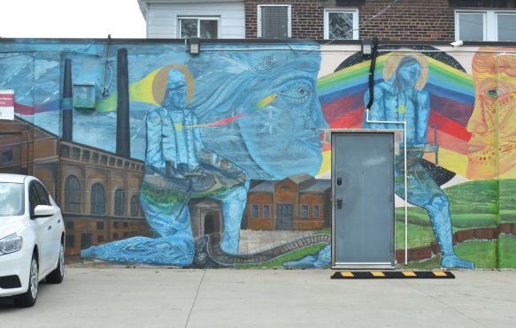 part of a mural by Nick Mann in Cleveland 